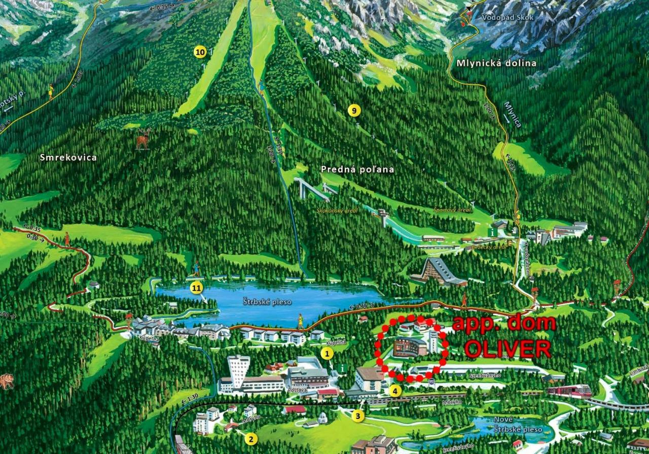 Strbske Pleso Rezidencia Oliver - Apartman 16A Екстер'єр фото